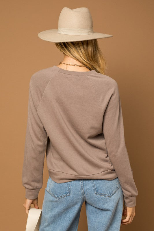 Long Sleeve Coffee Lover Top