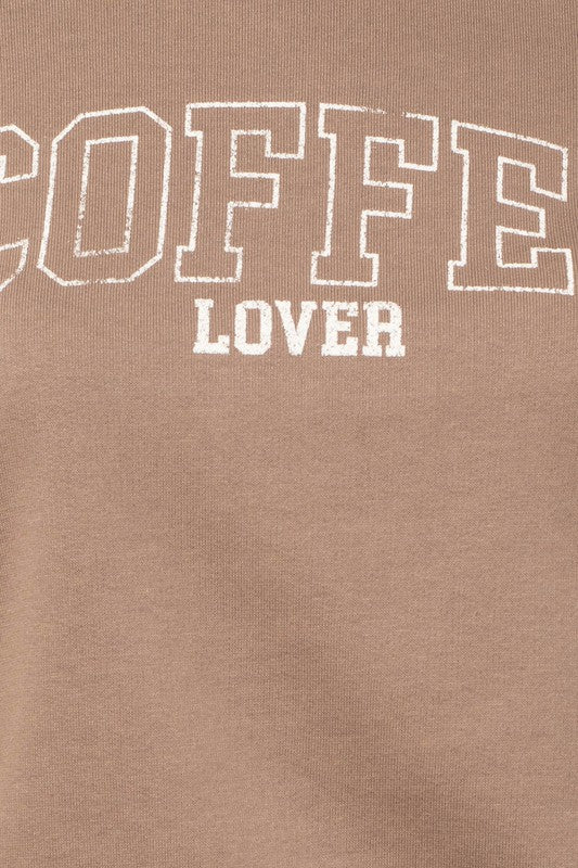 Long Sleeve Coffee Lover Top