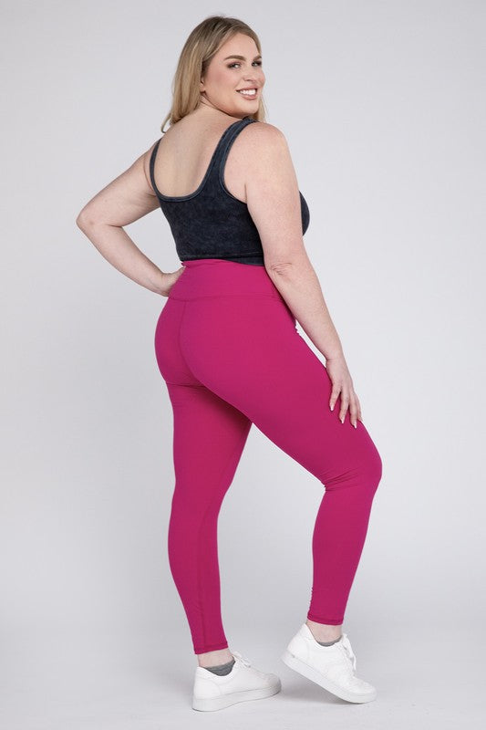 Curvy Rae Mode V-Waist Full Length Leggings