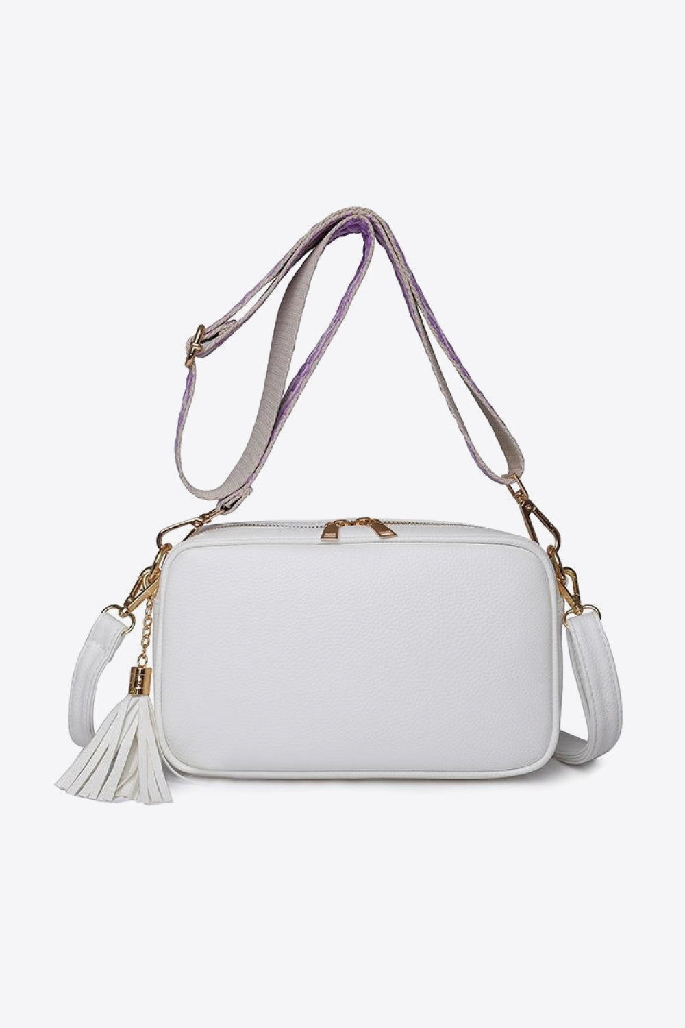 Tassel Crossbody Bag with Bonus Guitar Strap- Multiple Colors