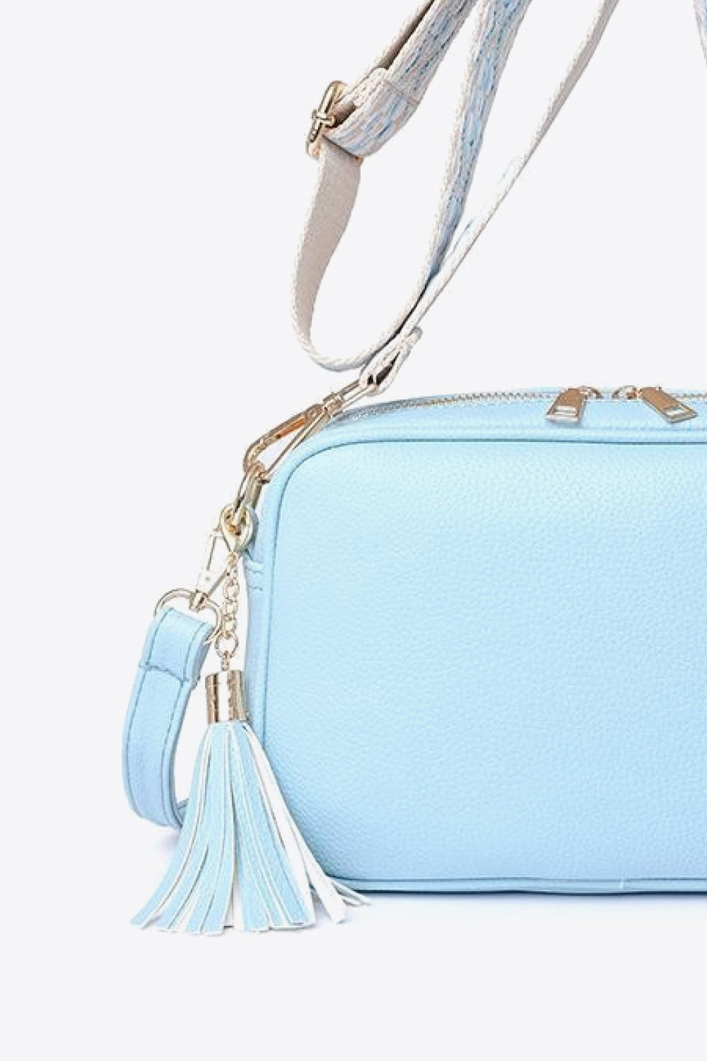 Tassel Crossbody Bag with Bonus Guitar Strap- Multiple Colors