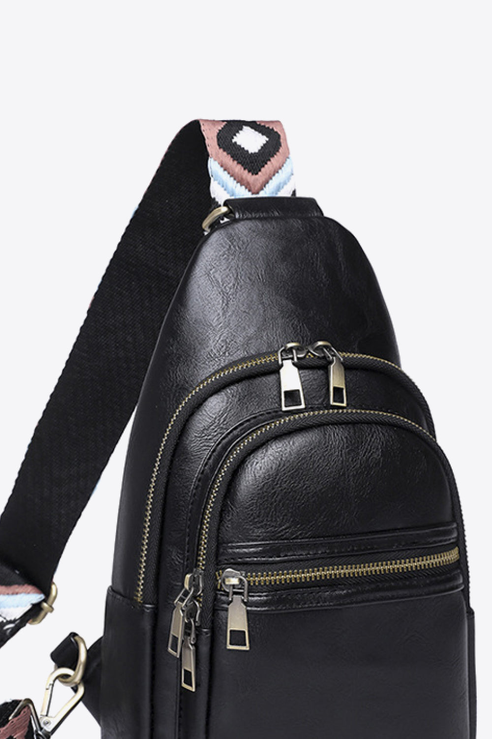 It's Your Time Vegan Leather Sling Bag