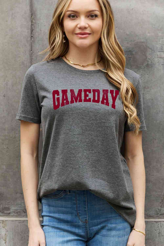 Simply Love Gameday Graphic Cotton Tee