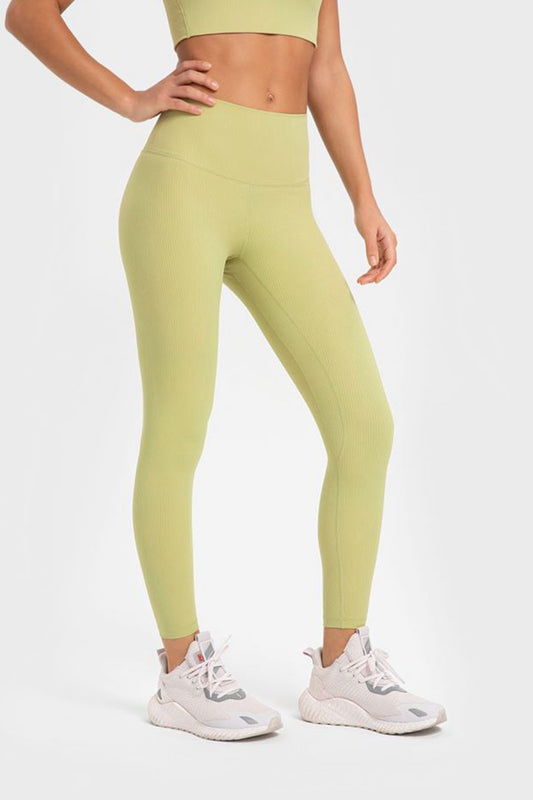 Zoom Wide Waistband Yoga Leggings in Multiple Colors