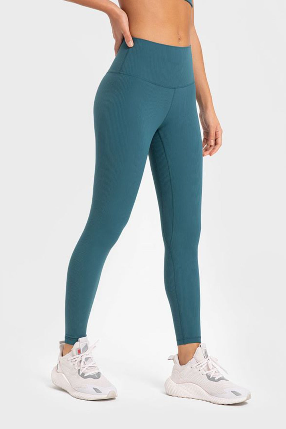 Zoom Wide Waistband Yoga Leggings in Multiple Colors