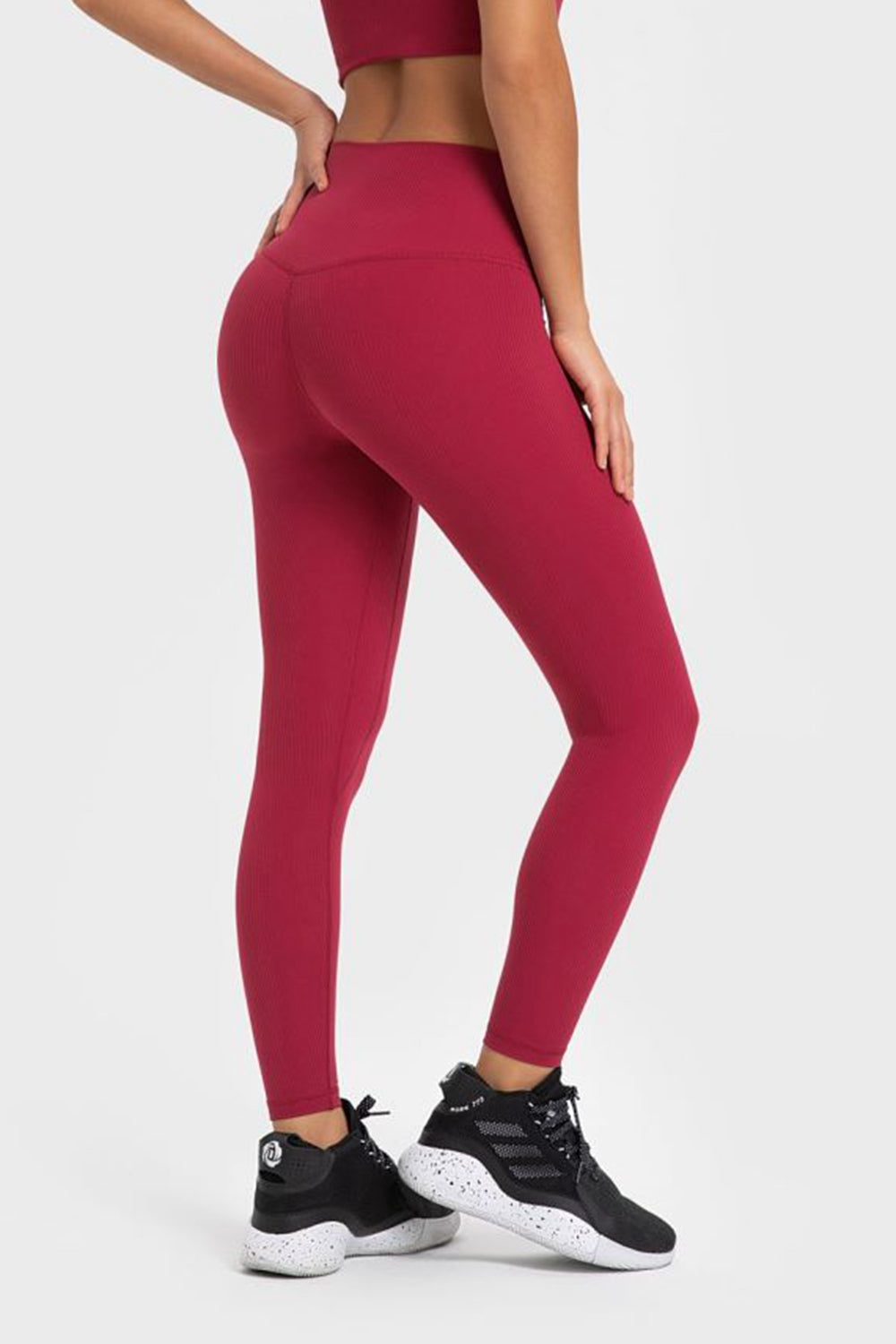 Zoom Wide Waistband Yoga Leggings in Multiple Colors