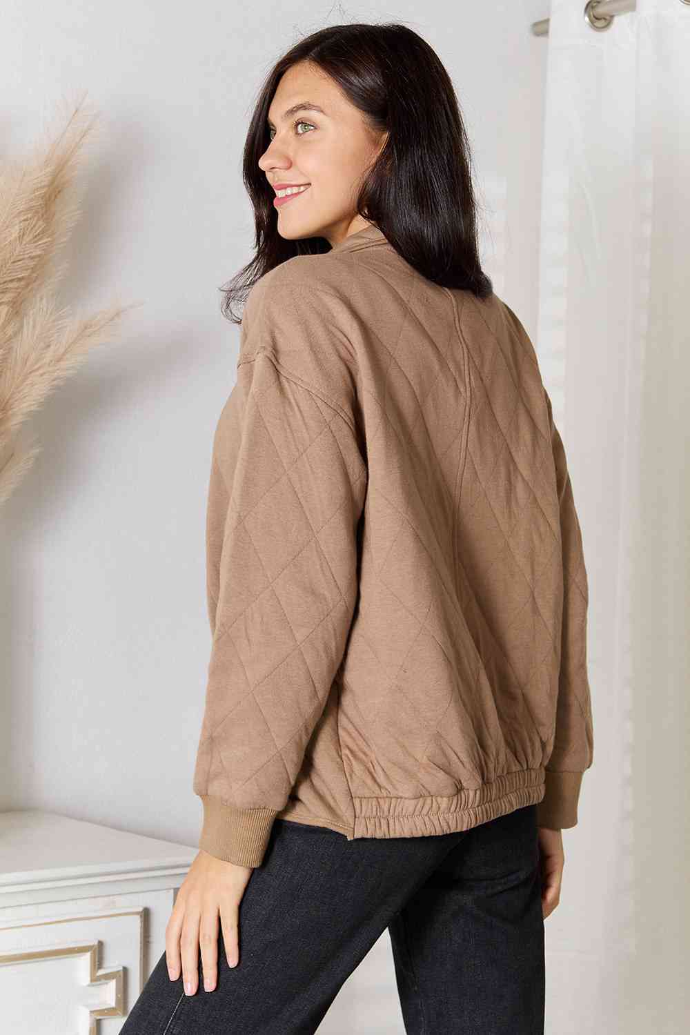 Heimish Zip-Up Jacket with Pockets