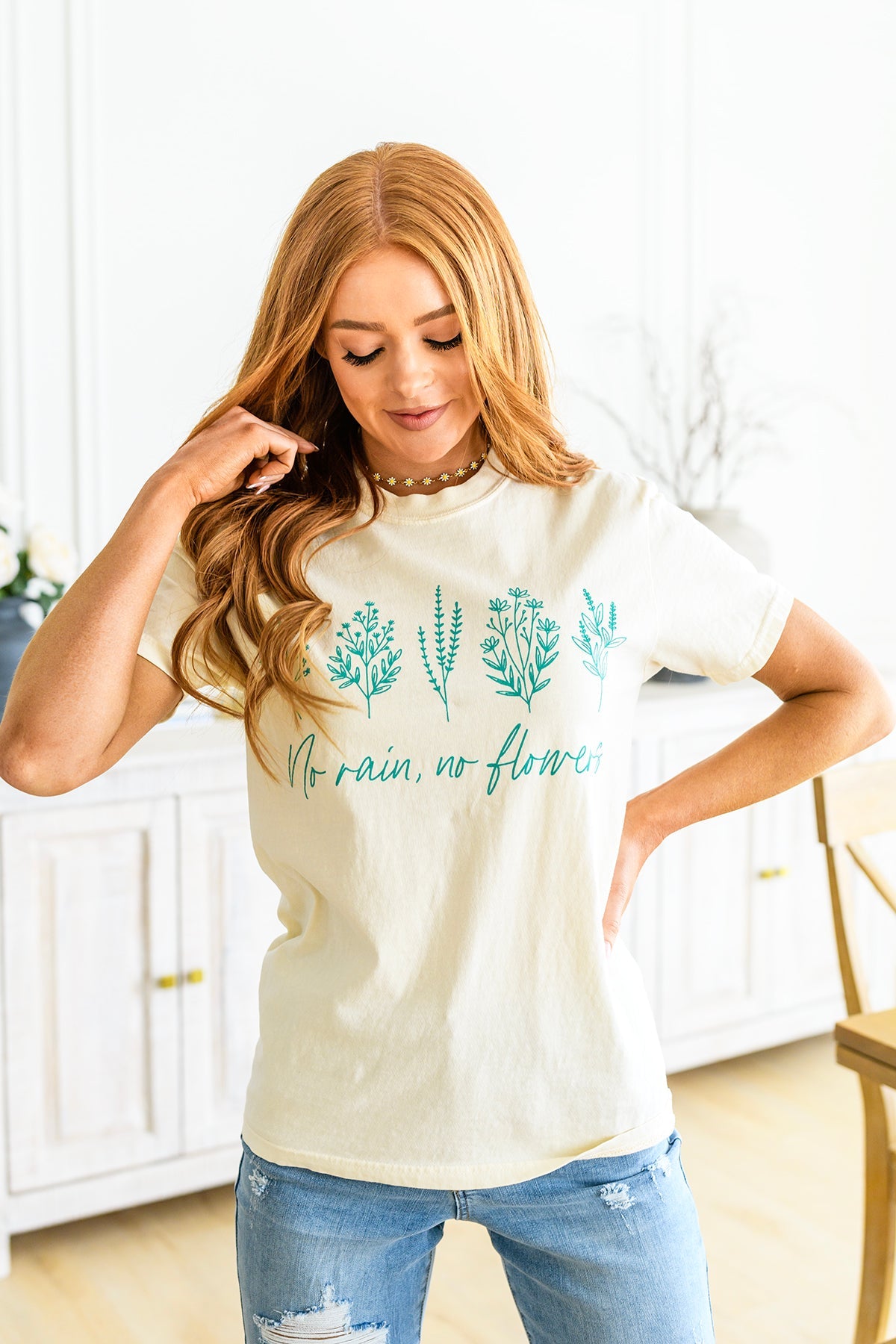 No Rain No Flowers Graphic Tee