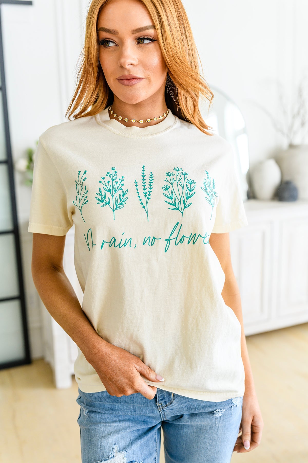 No Rain No Flowers Graphic Tee