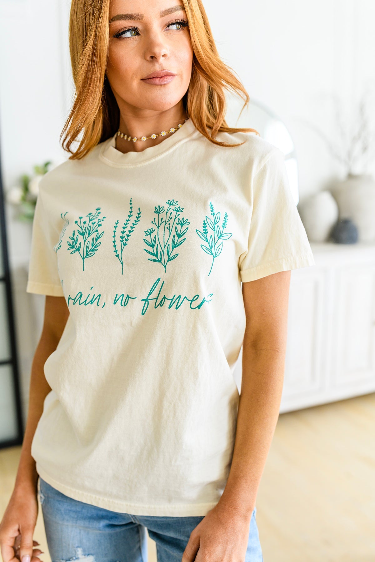 No Rain No Flowers Graphic Tee