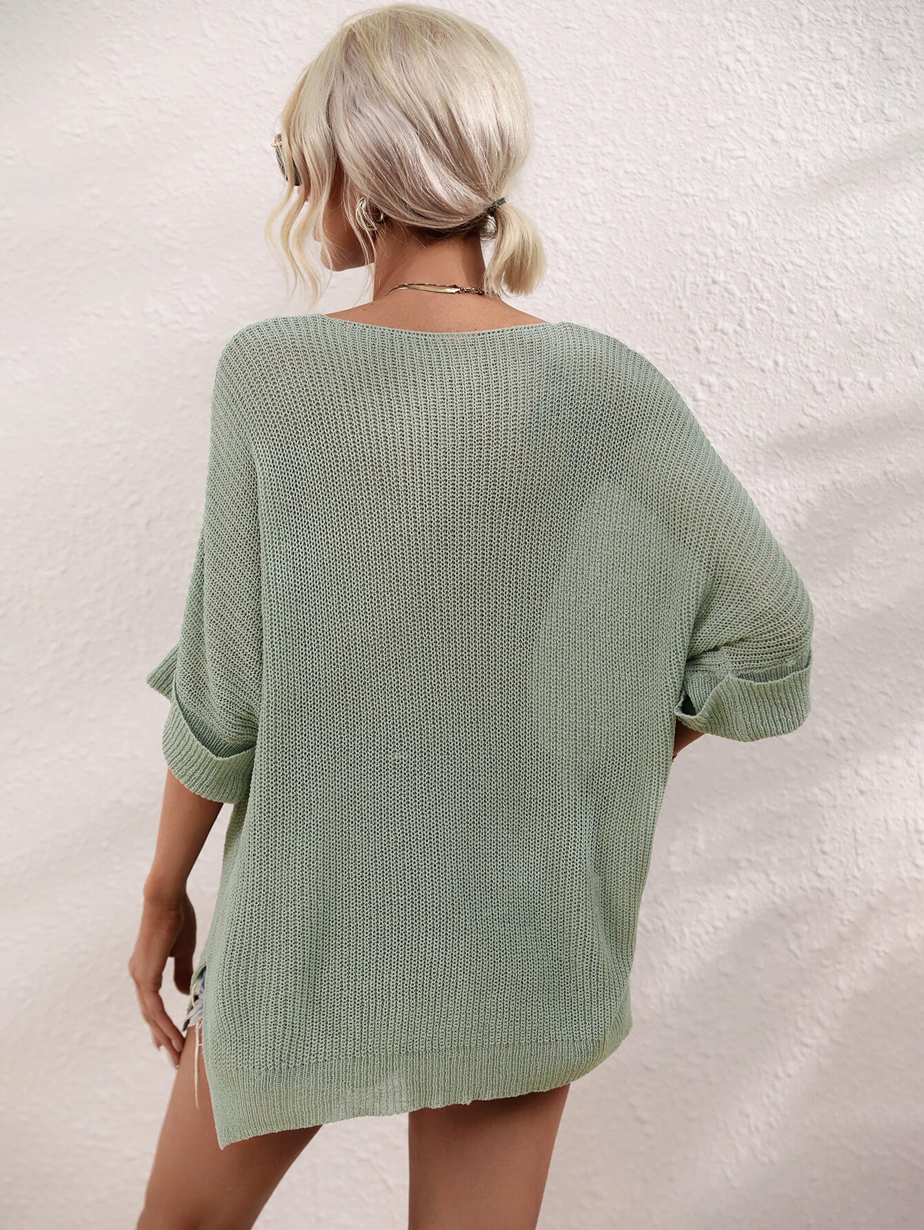 Take My Breath Away Knit Tunic Top