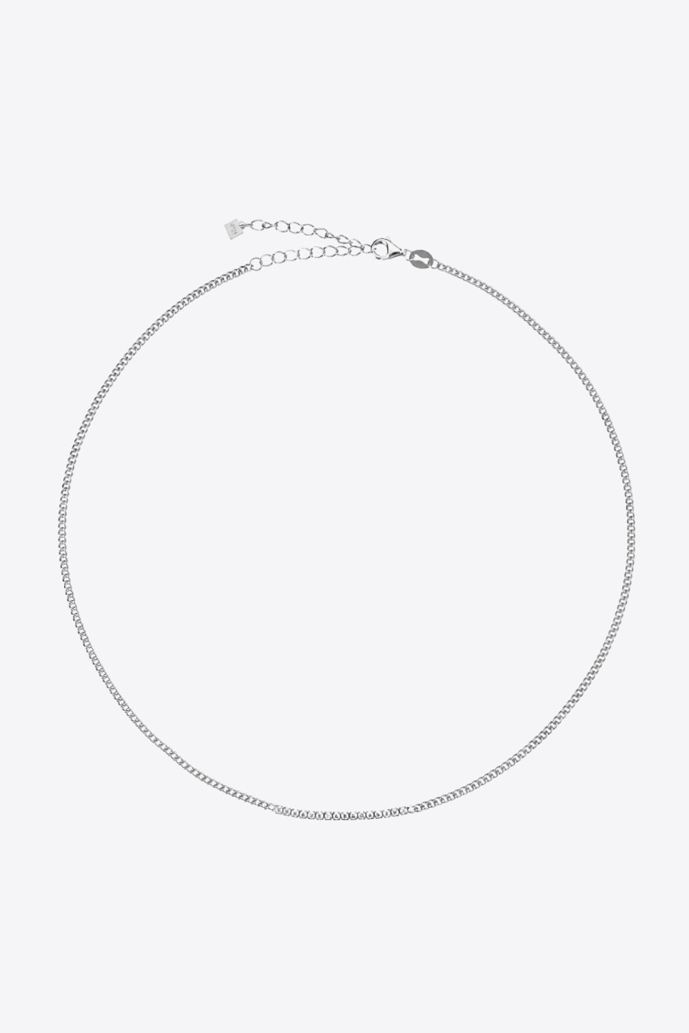 925 Sterling Silver Choker Necklace