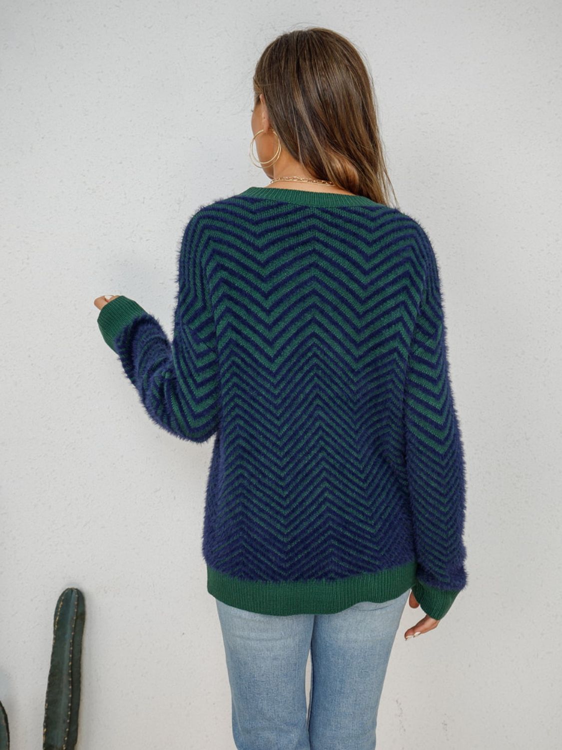 Chevron So Soft Sweater