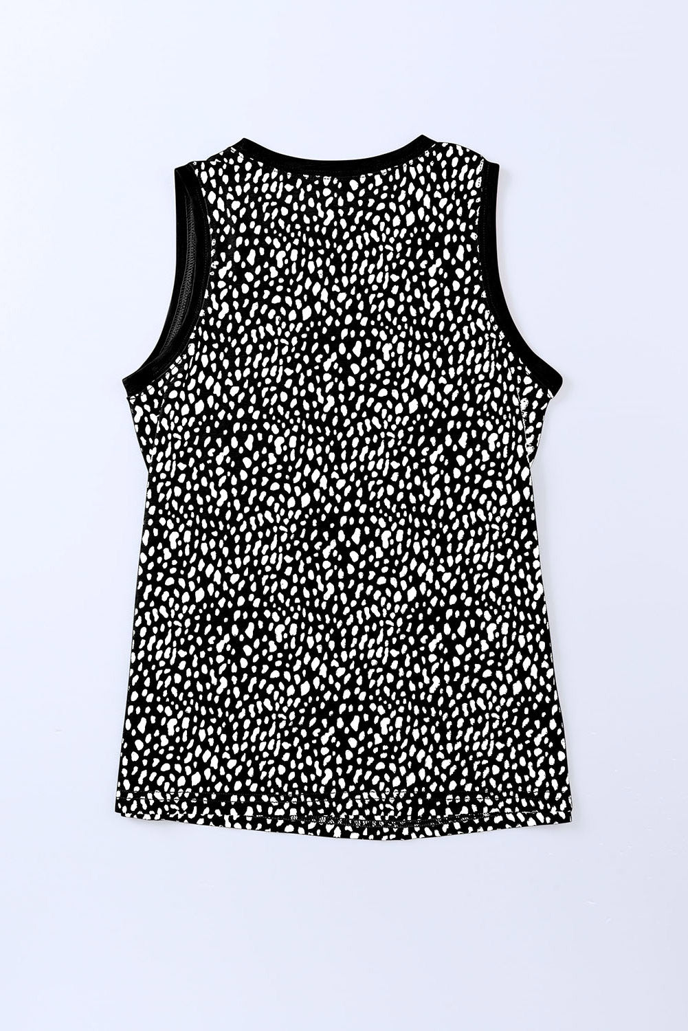 Printed Round Neck Tank Top